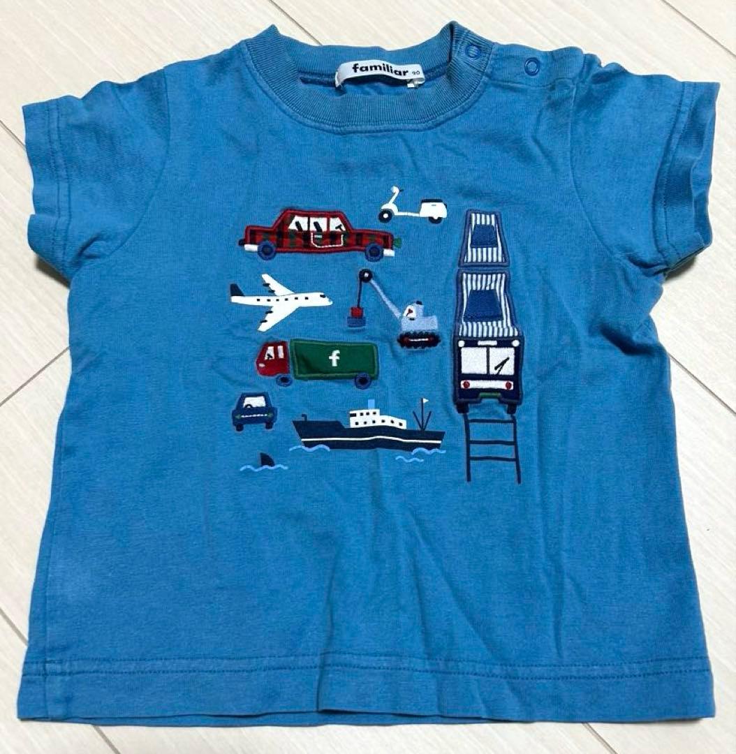 ファミリア　半袖　Tシャツ90㎝　まとめ売り　セット　ベビー服　トップス