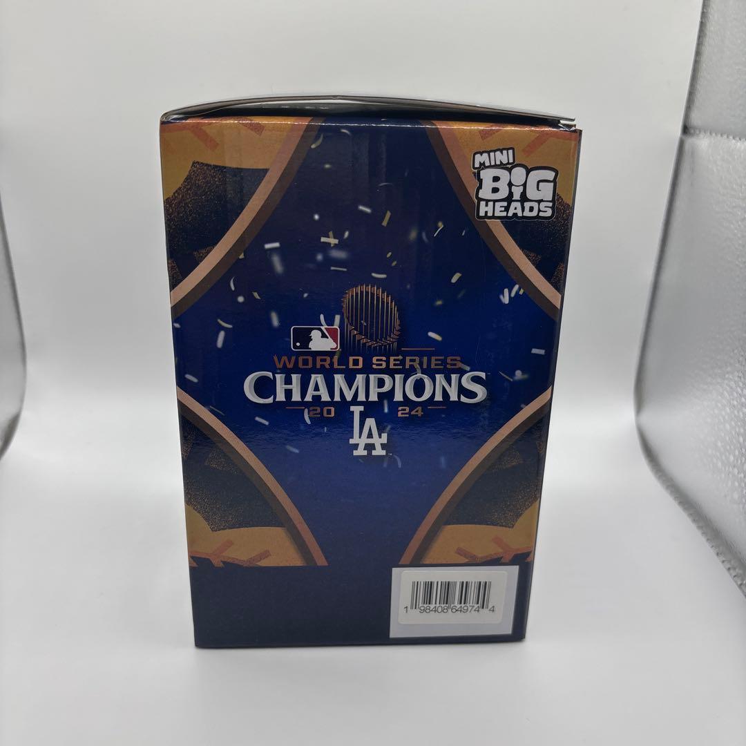 ミニビッグヘッズ 2024 ドジャース ワールドシリーズ優勝記念　大谷翔平