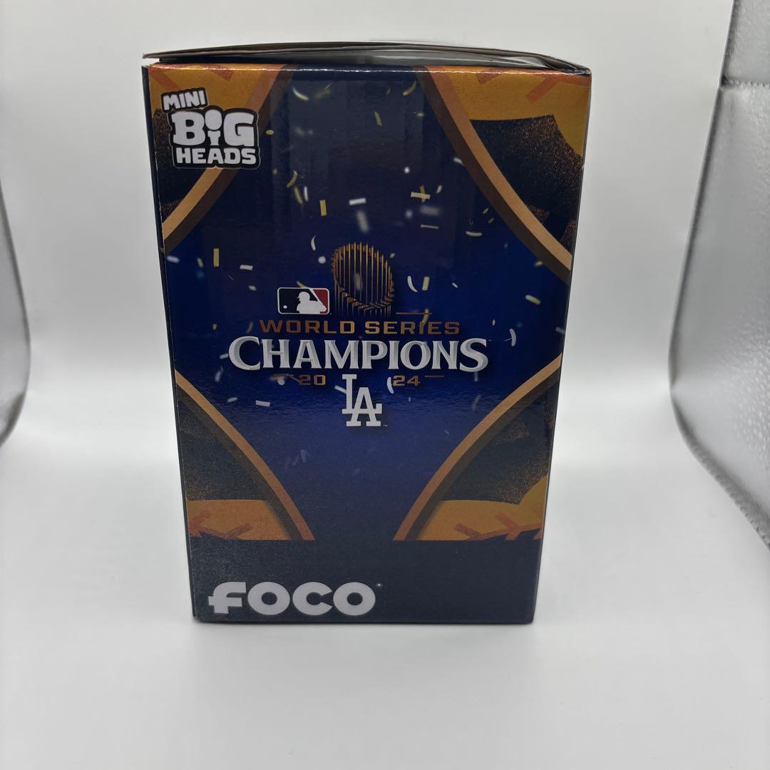 ミニビッグヘッズ 2024 ドジャース ワールドシリーズ優勝記念　大谷翔平