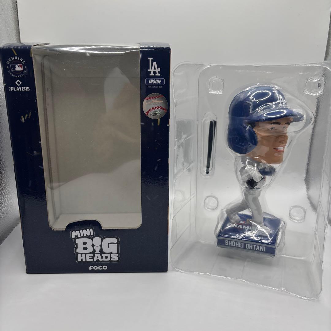 ミニビッグヘッズ 2024 ドジャース ワールドシリーズ優勝記念　大谷翔平
