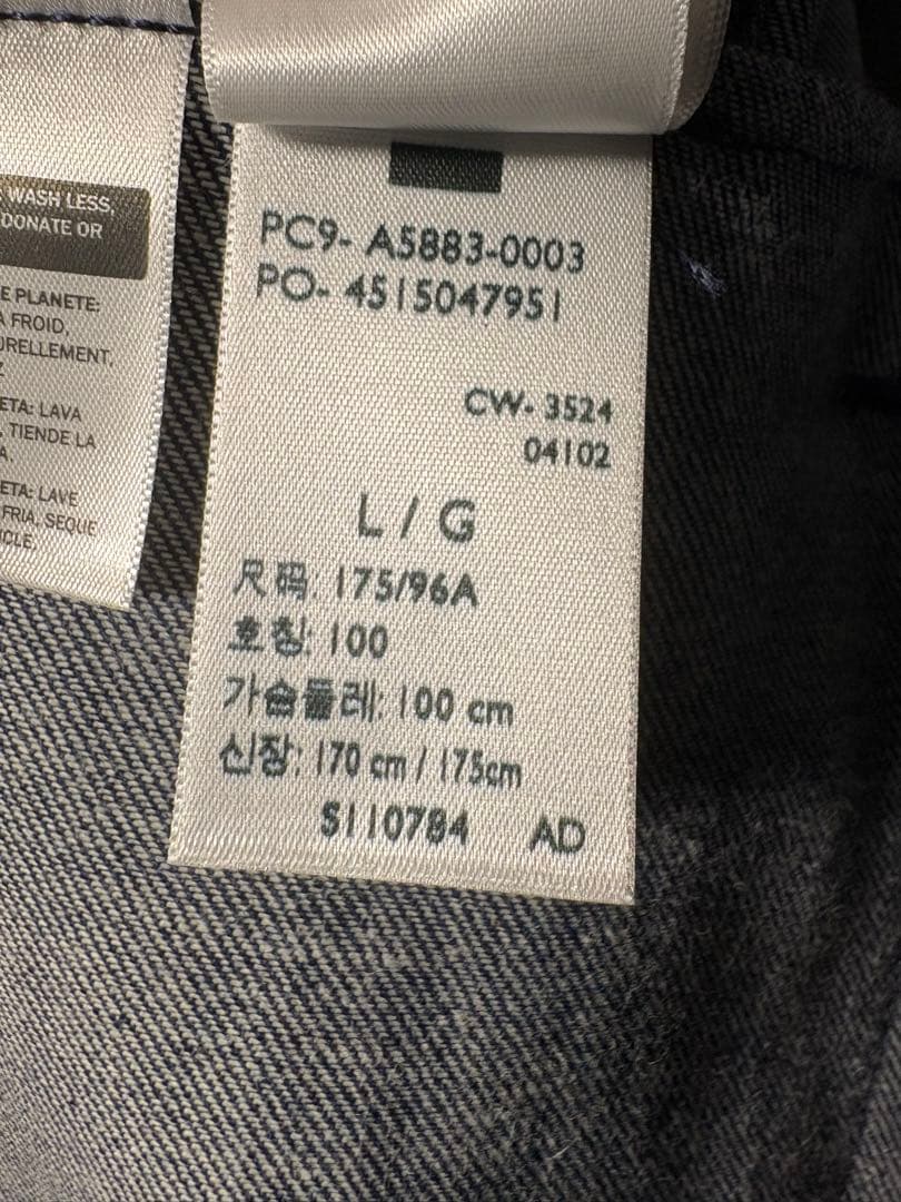 Levi’s Blue Tab Type III トラッカージャケットL 未使用