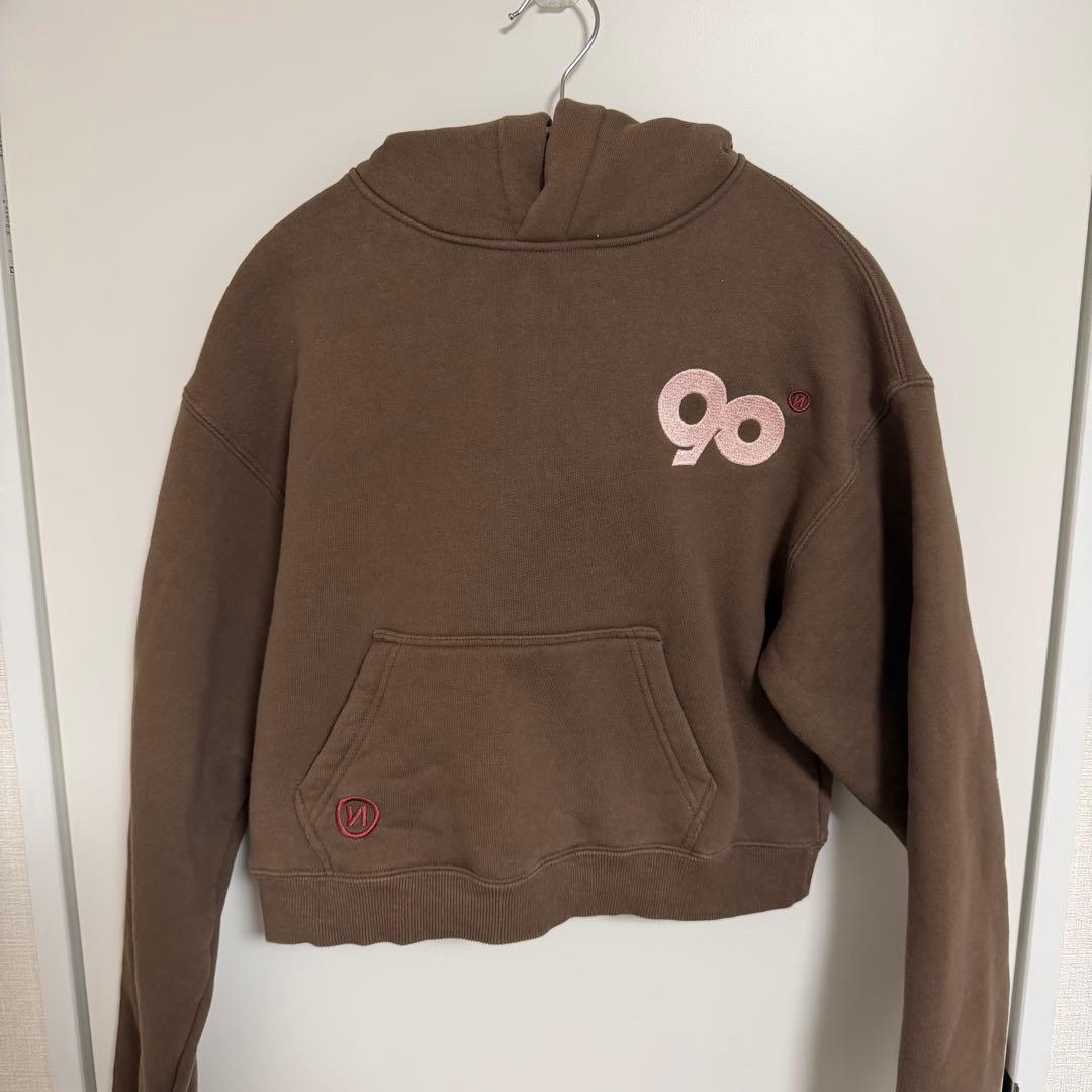 【極美品✨】9090 NINETY NINETY クロップドパカー ブラウン