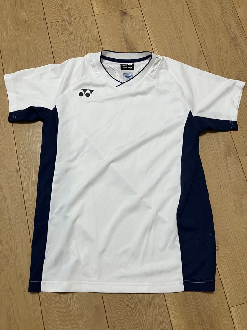 YONEX VERSCOOL シャツ JP M ホワイト/ネイビー