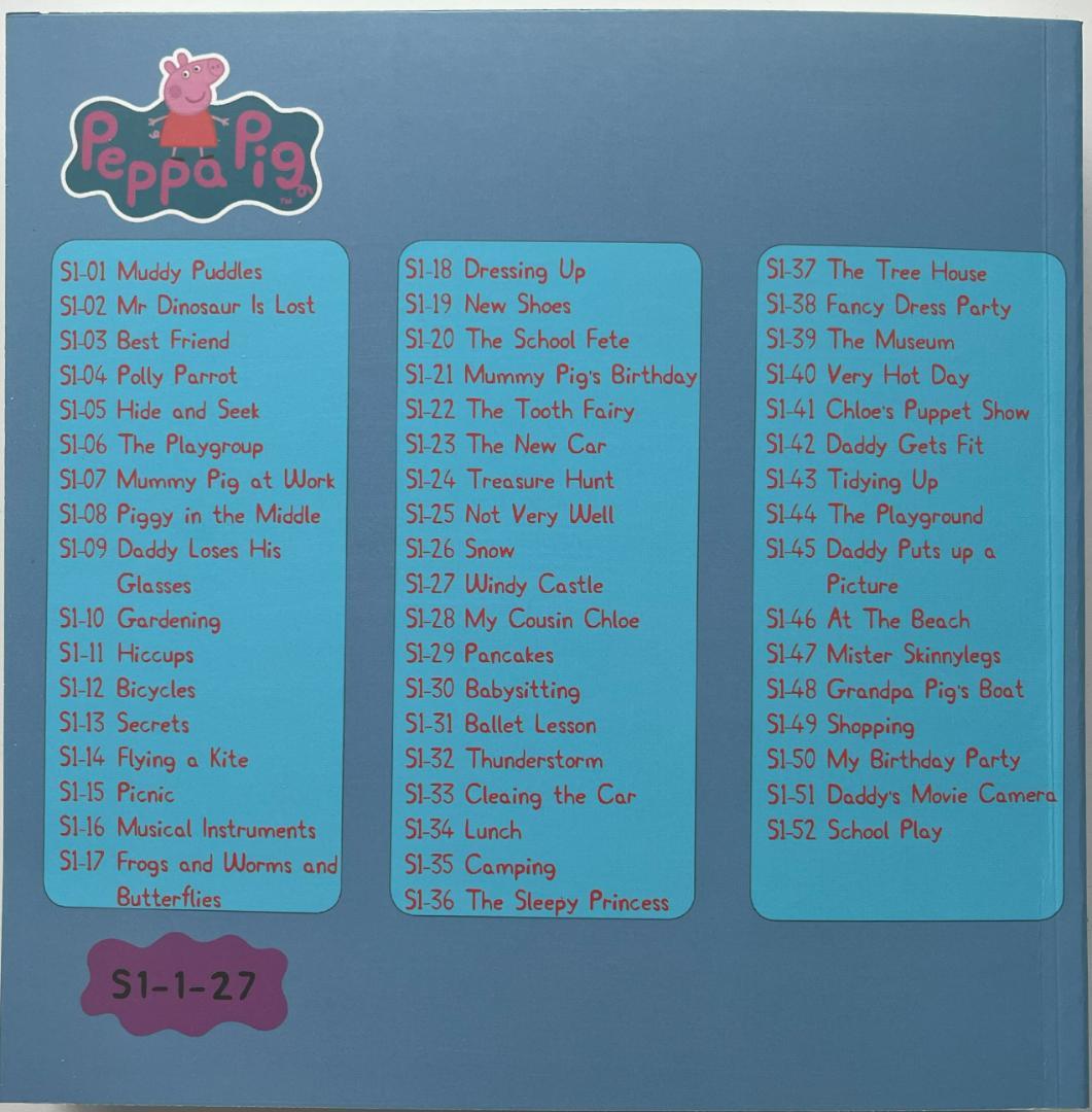 Peppa Pig ペッパピッグ漫画版シリーズ1 絵本2冊全冊音源付動画付　新品