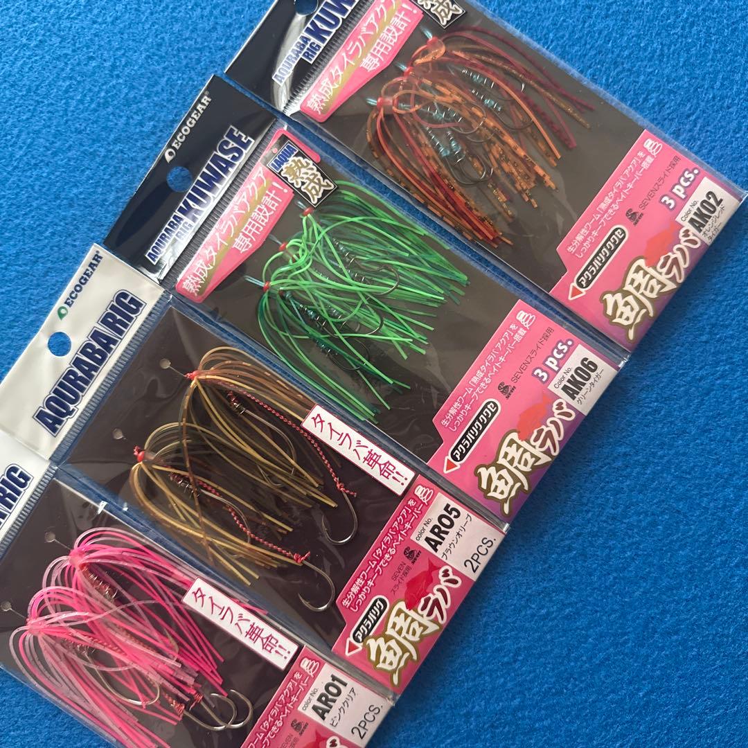 エコギア 鯛ラバ60g+ラバー