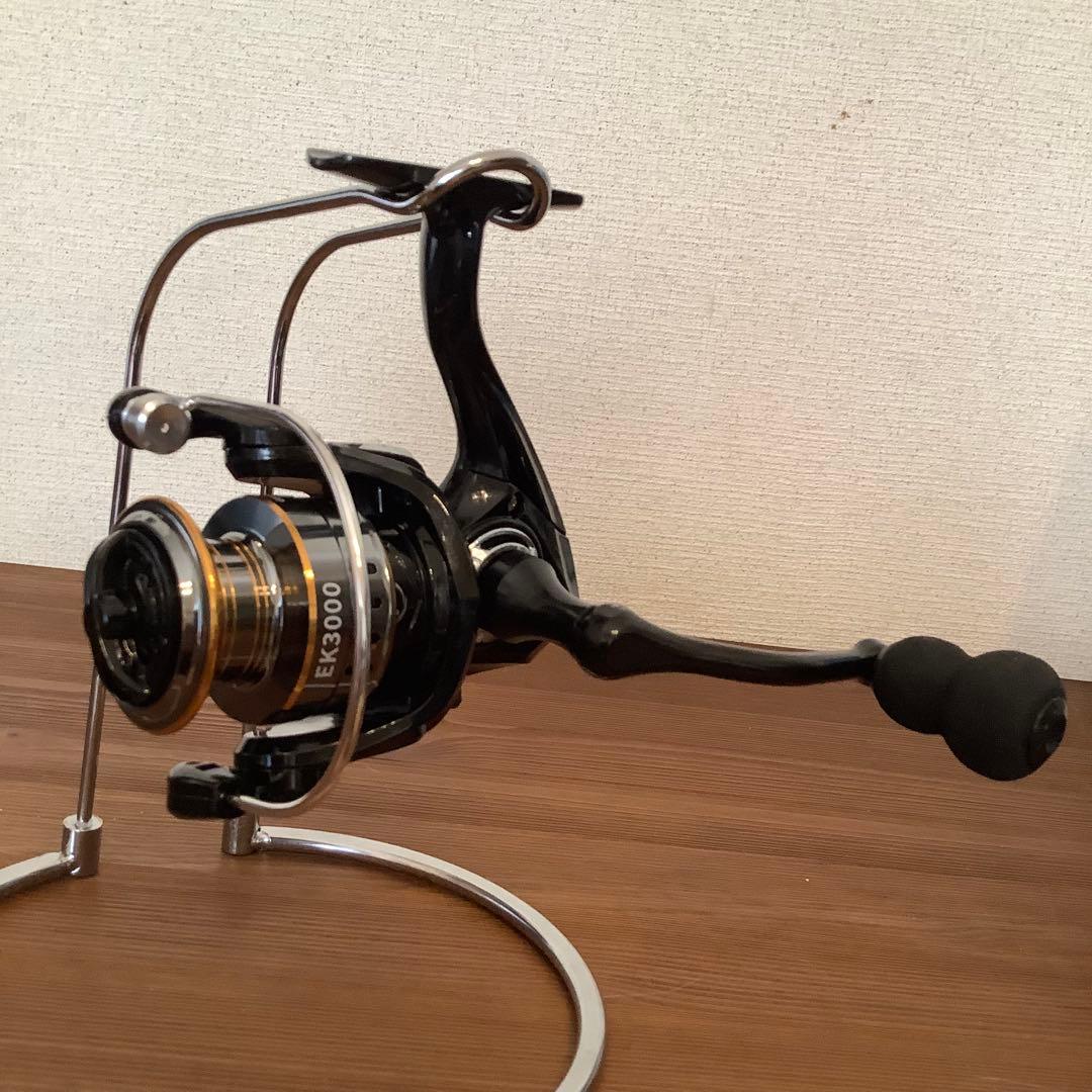 コンパクトロッド　4ピース2.4mスピニングロッド&スピニングリール3000番