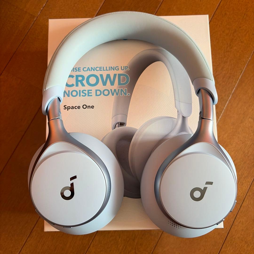 【美品】soundcore Space One ワイヤレスヘッドホン