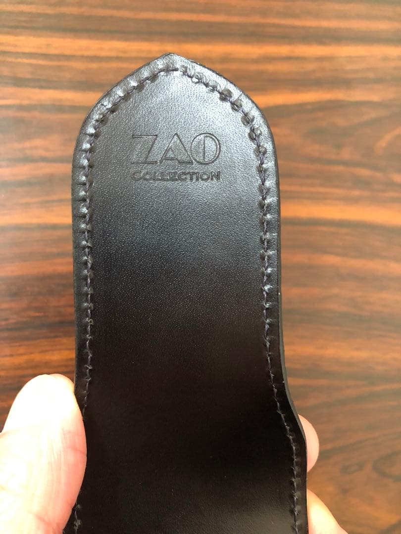 <新品未使用品> ZAO マットクロコペンケース