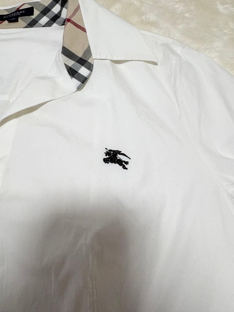 BURBERRYLONDONバーバリーロンドン 長袖シャツ ノバチェック 42