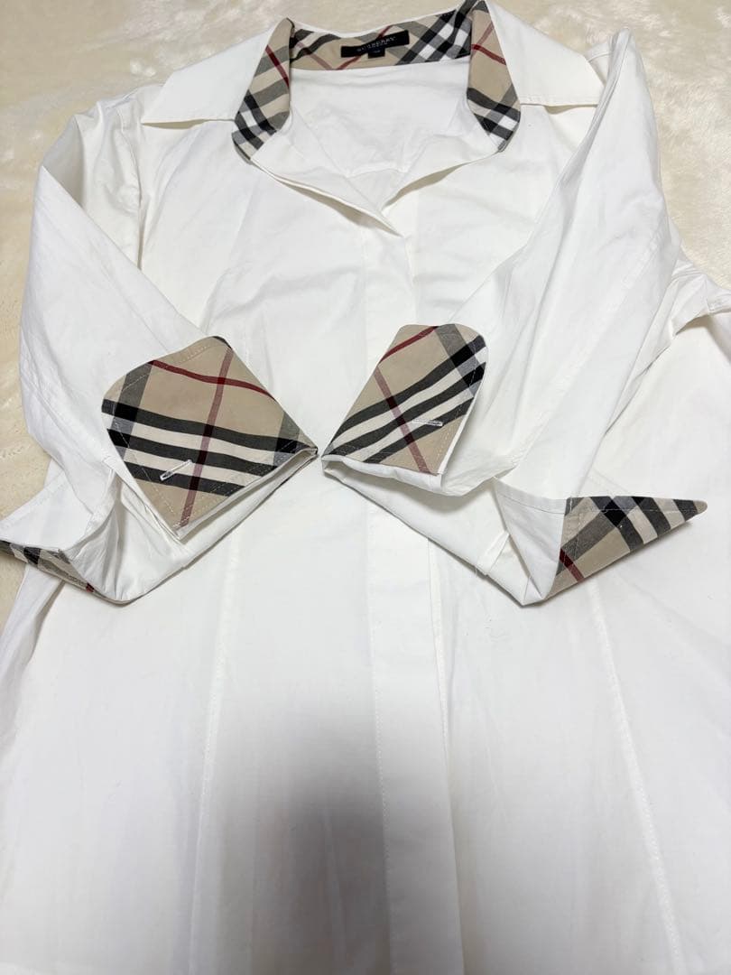 BURBERRYLONDONバーバリーロンドン 長袖シャツ ノバチェック 42