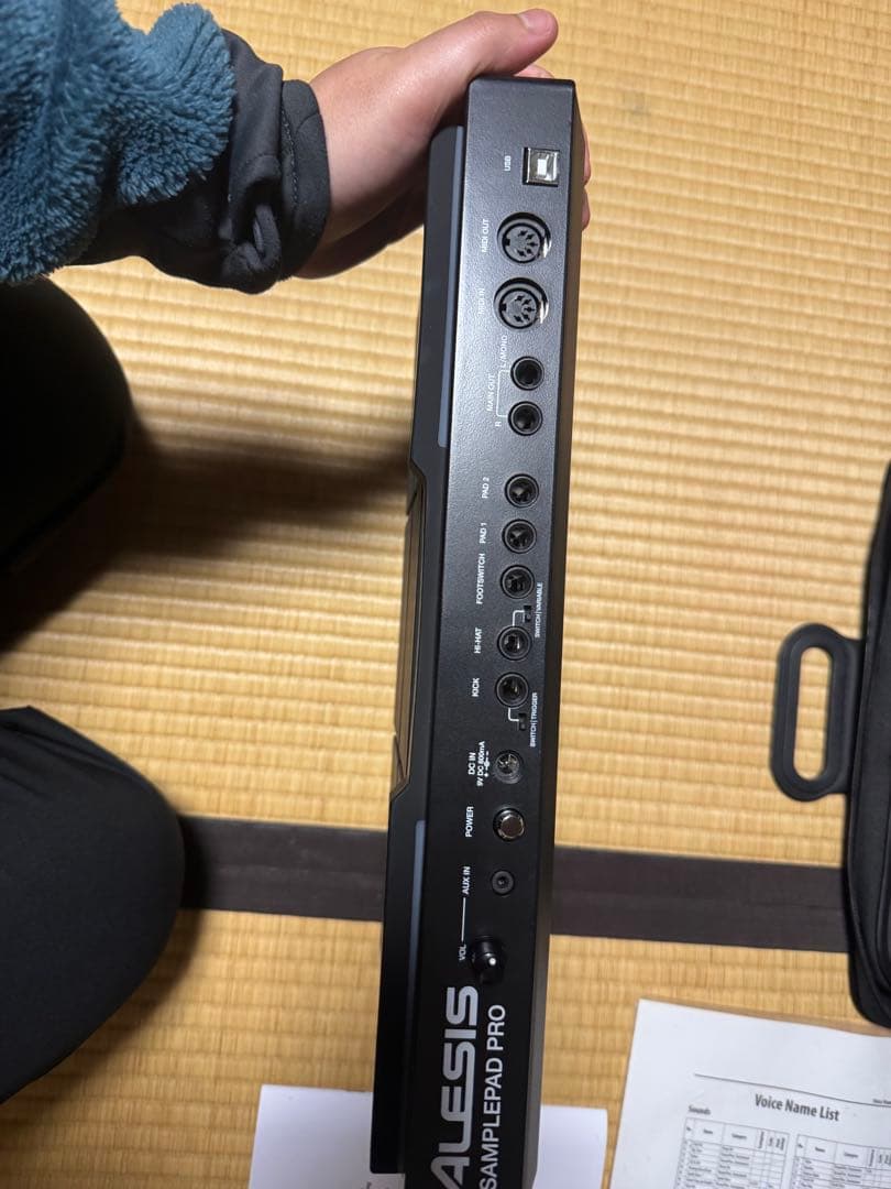 ジャンク　Alesis SamplePad Pro 8パッド