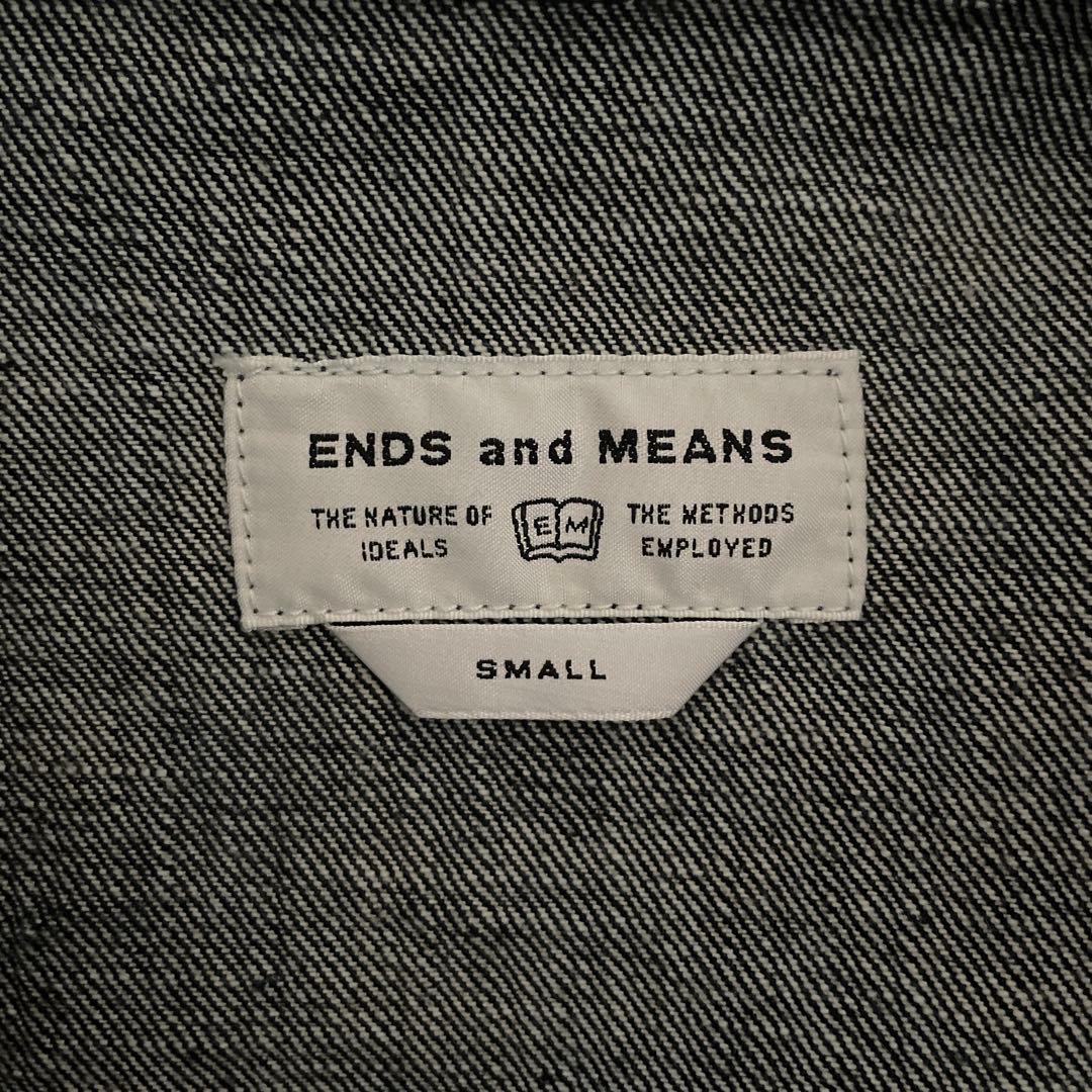 ENDS and MEANS デニムジャケット　Ｓサイズ