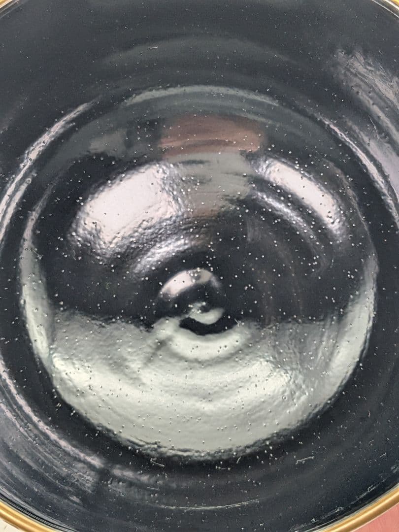 手塚景雲 京焼 色絵椿茶盌 共箱合布 清水焼 抹茶碗 抹茶茶碗 茶道具 茶器