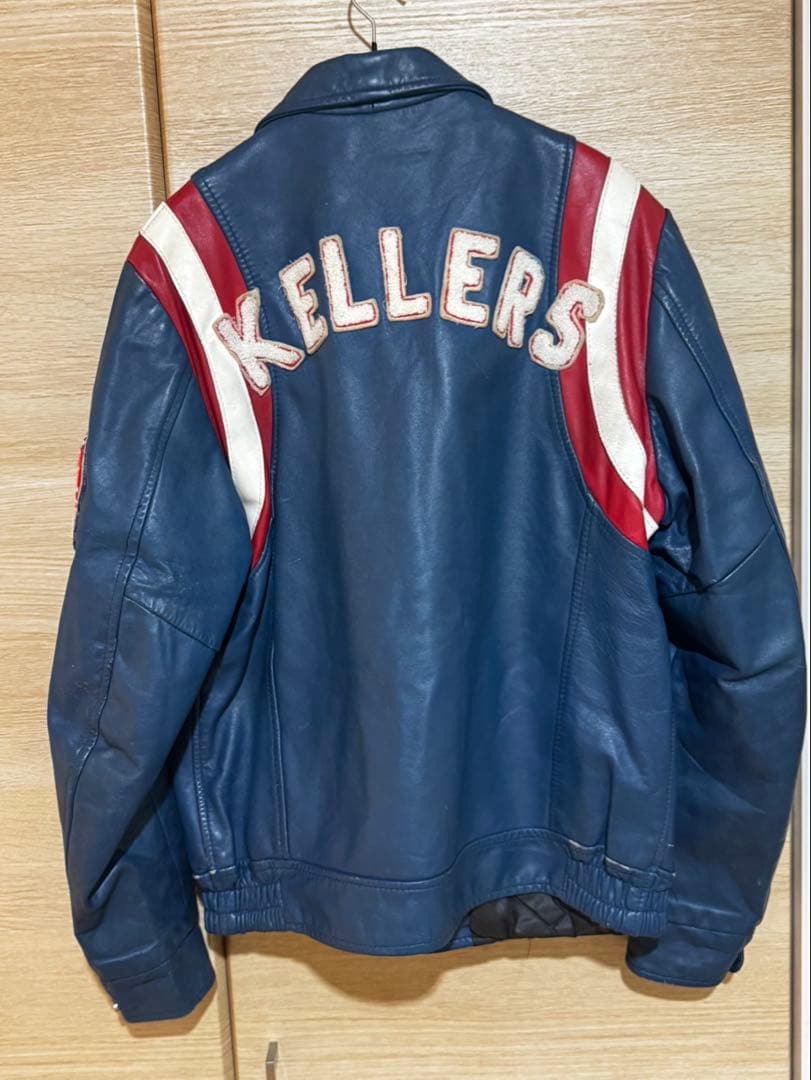 カナダ製 SportsWearオールレザージャケット 80s