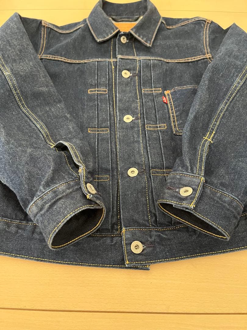 天Levi's TYPE I トラッカージャケット セルビッジリラックスS