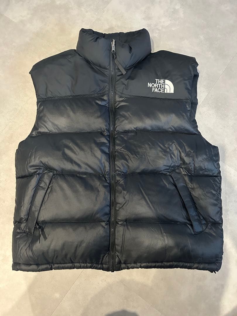 【美品】THE NORTH FACE ブラック ダウンベスト L