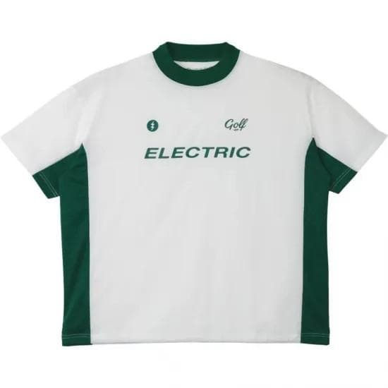ELECTRIC GOLF LOGO GAME SHIRT WHITE Mサイズ