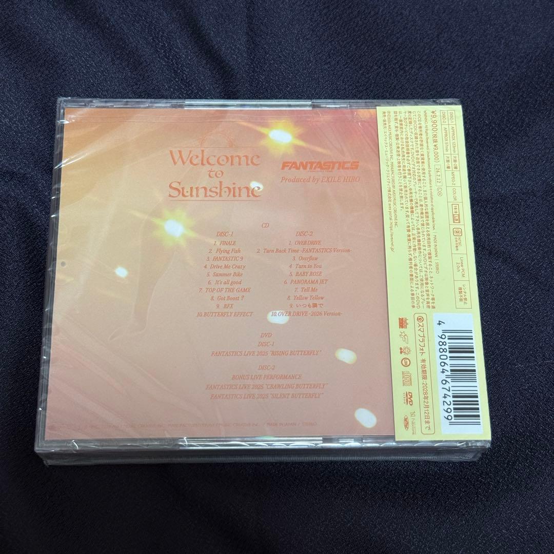 FANTASTICS Welcome to Sunshine新品