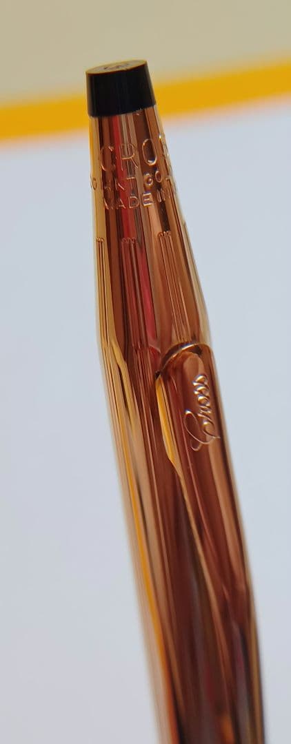 クロス「クラシック センチュリー」CROSS　ボールペン　14金張
