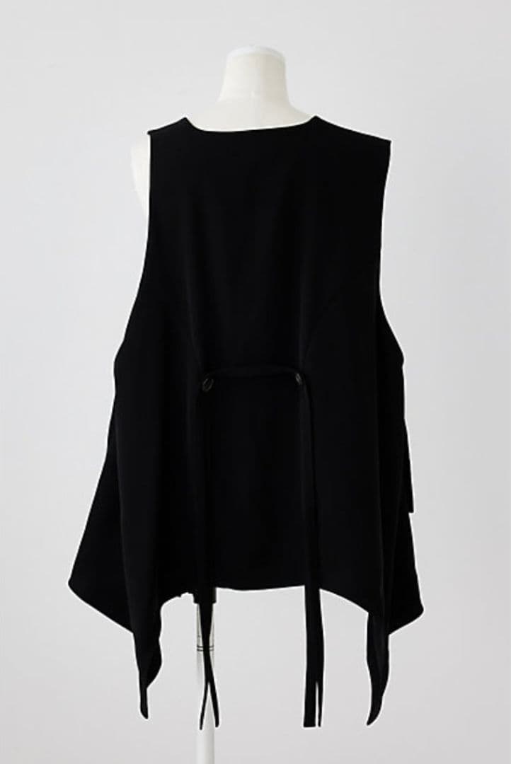 完売　エンフォルド　ASYMMETRY VEST　ブラック