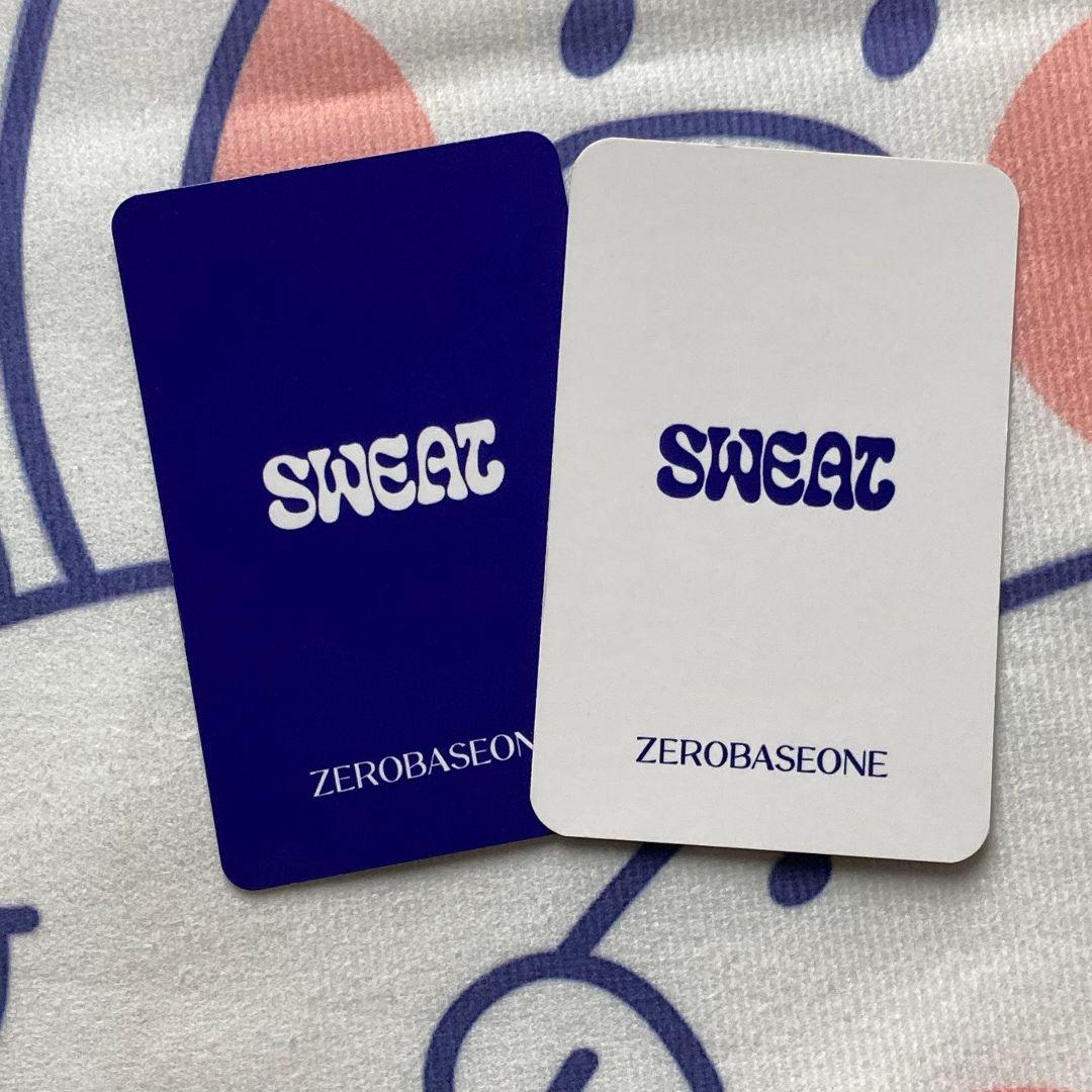 ZEROBASEONE ZB1 キムギュビン SWEAT ゼベワン トレカ2枚