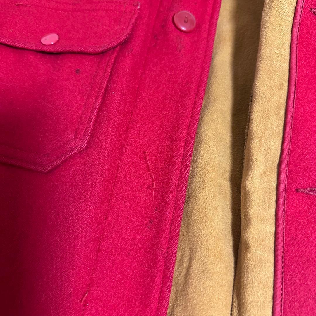 古着　Woolrich ウールジャケット 40 レッド