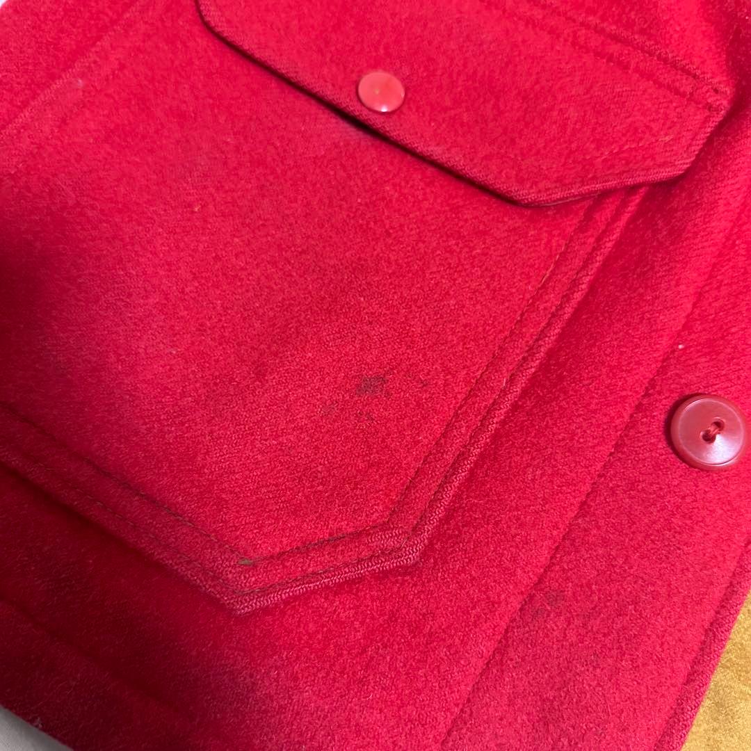 古着　Woolrich ウールジャケット 40 レッド