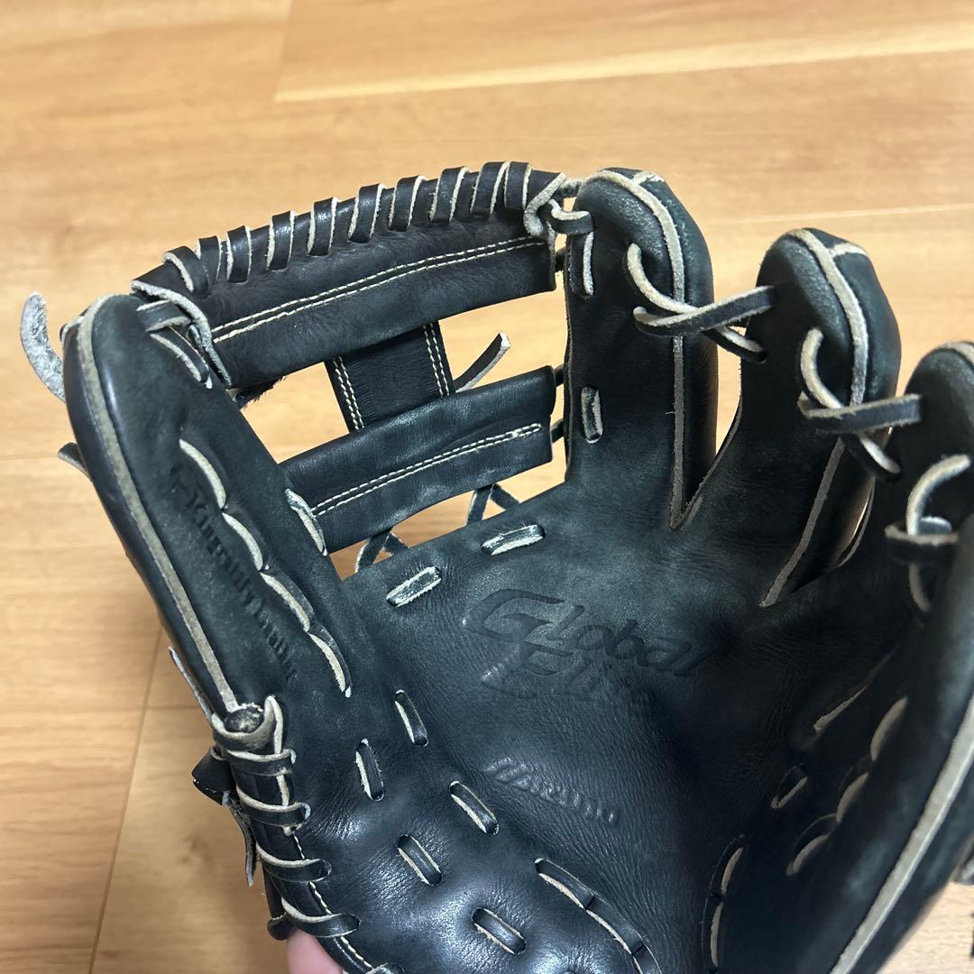 ミズノGE 硬式 内野用 グローブ 右投げ グラブ袋付き