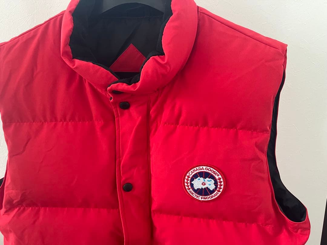   ARCTIC PROGRAM ダウンベスト L レッド