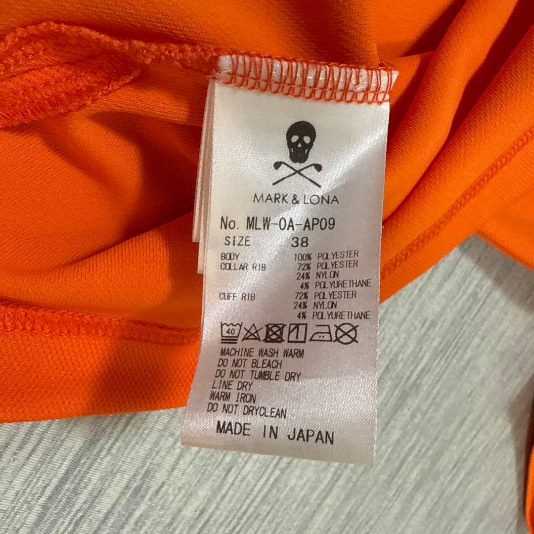 美品　MARK&LONA 立体ロゴ　レディース　ポロシャツ38