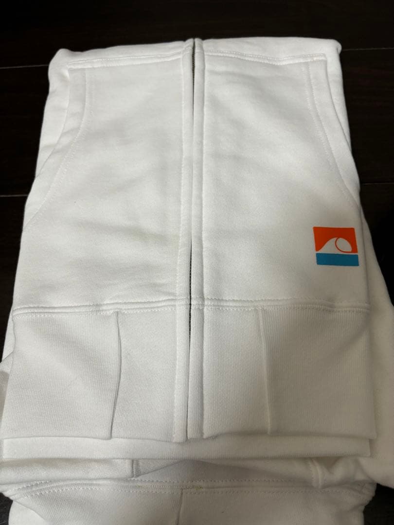 ライズジャパンロゴ入りホワイトパーカー XL