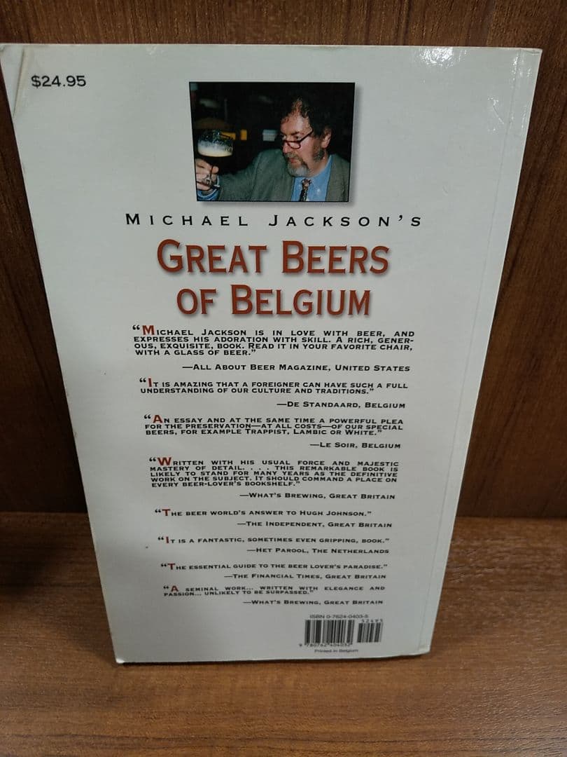 洋書 MICHAEL JACKSON'S GREAT BEERS OF BELGIUM