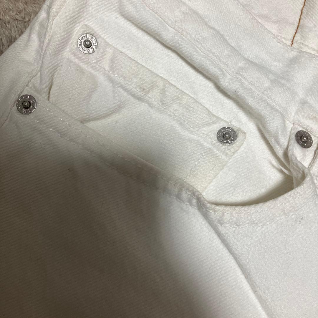 Levi's 550 RELAXED FIT ホワイト USA製 33×30