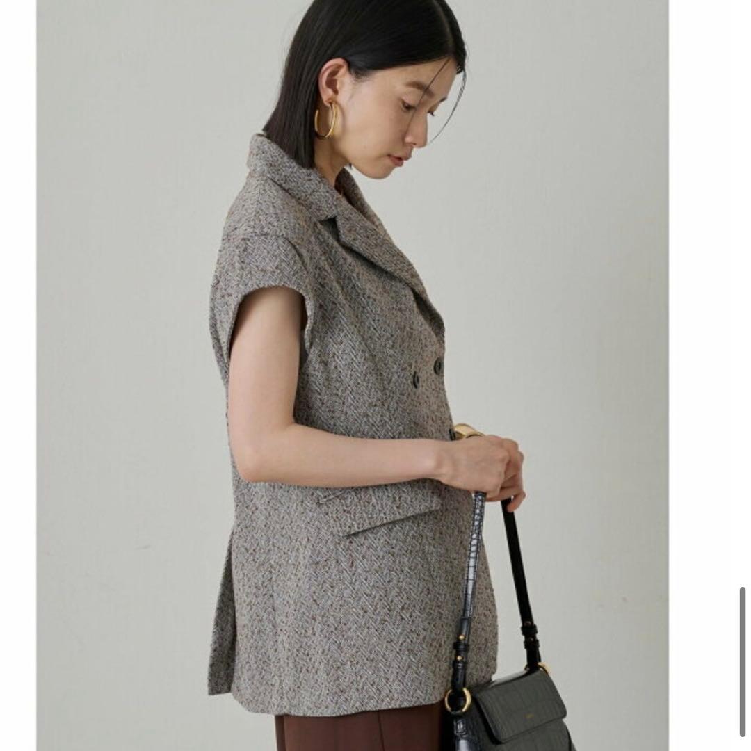 Loungedress キャップスリーブWジレ