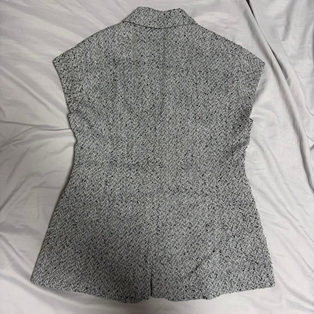 Loungedress キャップスリーブWジレ