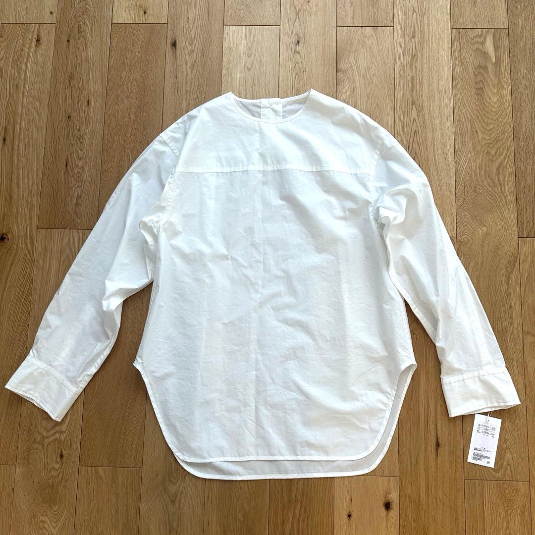 【新品】BEAUTY&YOUTH コットン クルーネック ブラウス