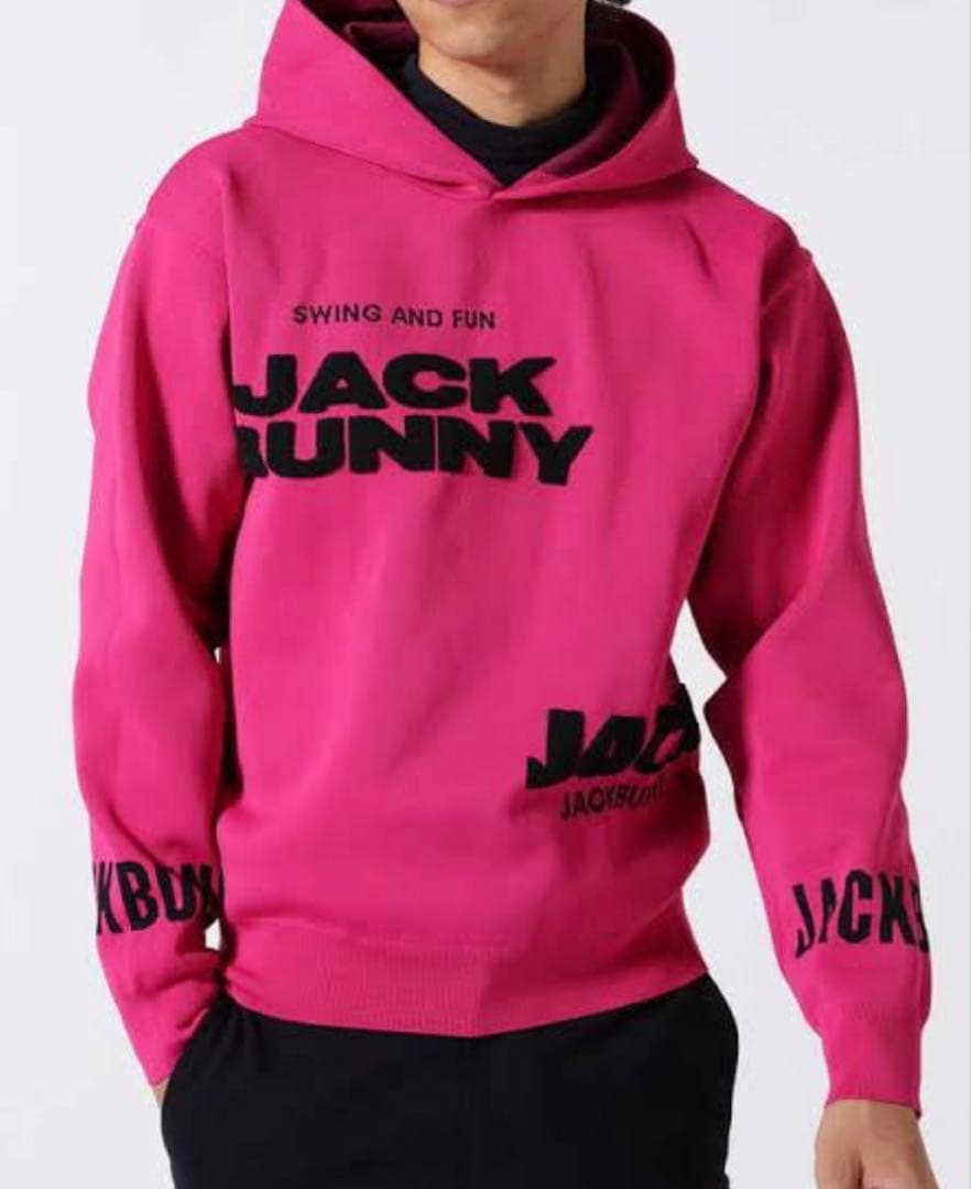 JACK BUNNY フード付きセーター ピンク 1 ユニセックス