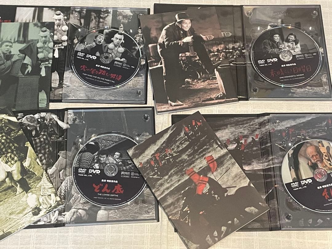 黒澤明　THE MASTERWORKS 3 DVD BOXSET