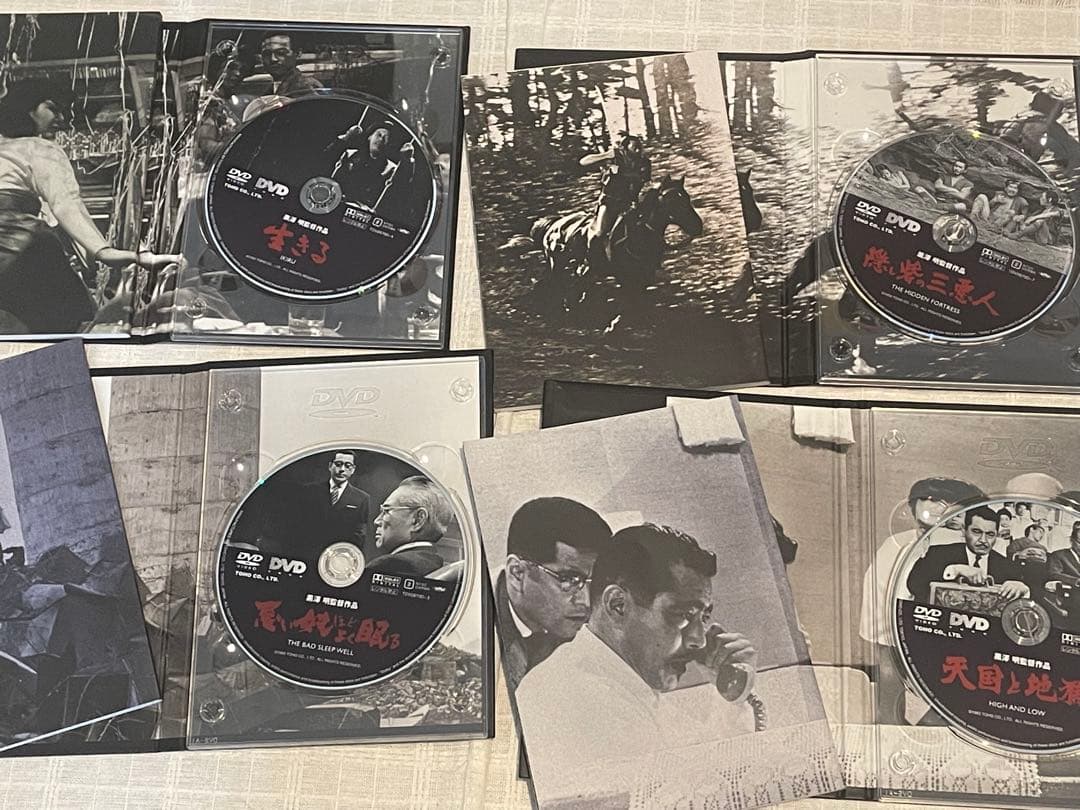黒澤明　THE MASTERWORKS 3 DVD BOXSET