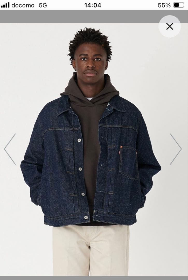 LEVI'S PREMIUM 1stデニムジャケット トラッカー XL 復刻