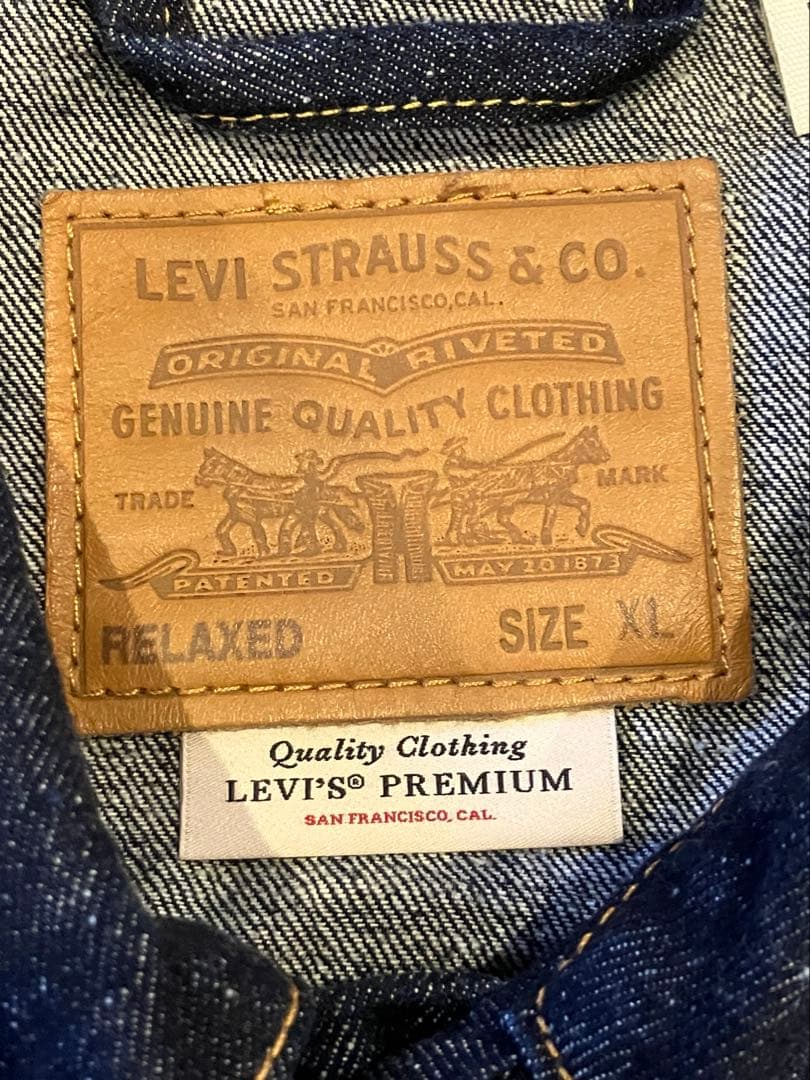 LEVI'S PREMIUM 1stデニムジャケット トラッカー XL 復刻