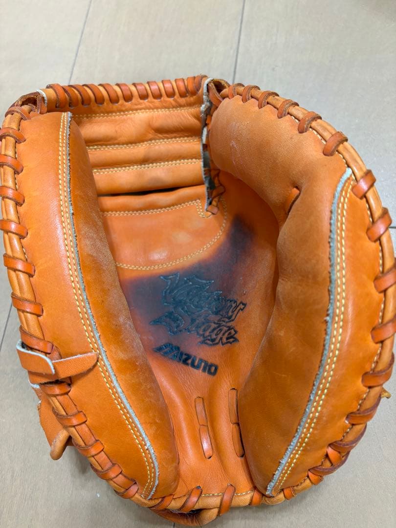 Mizuno Victory Stage グローブ オレンジ