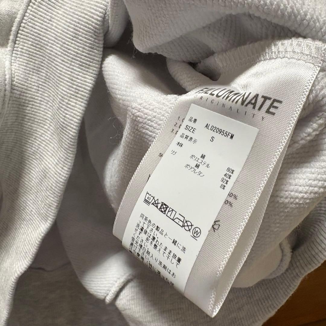 F.ILLUMINATE グレー ジップアップSporty Circle 韓国