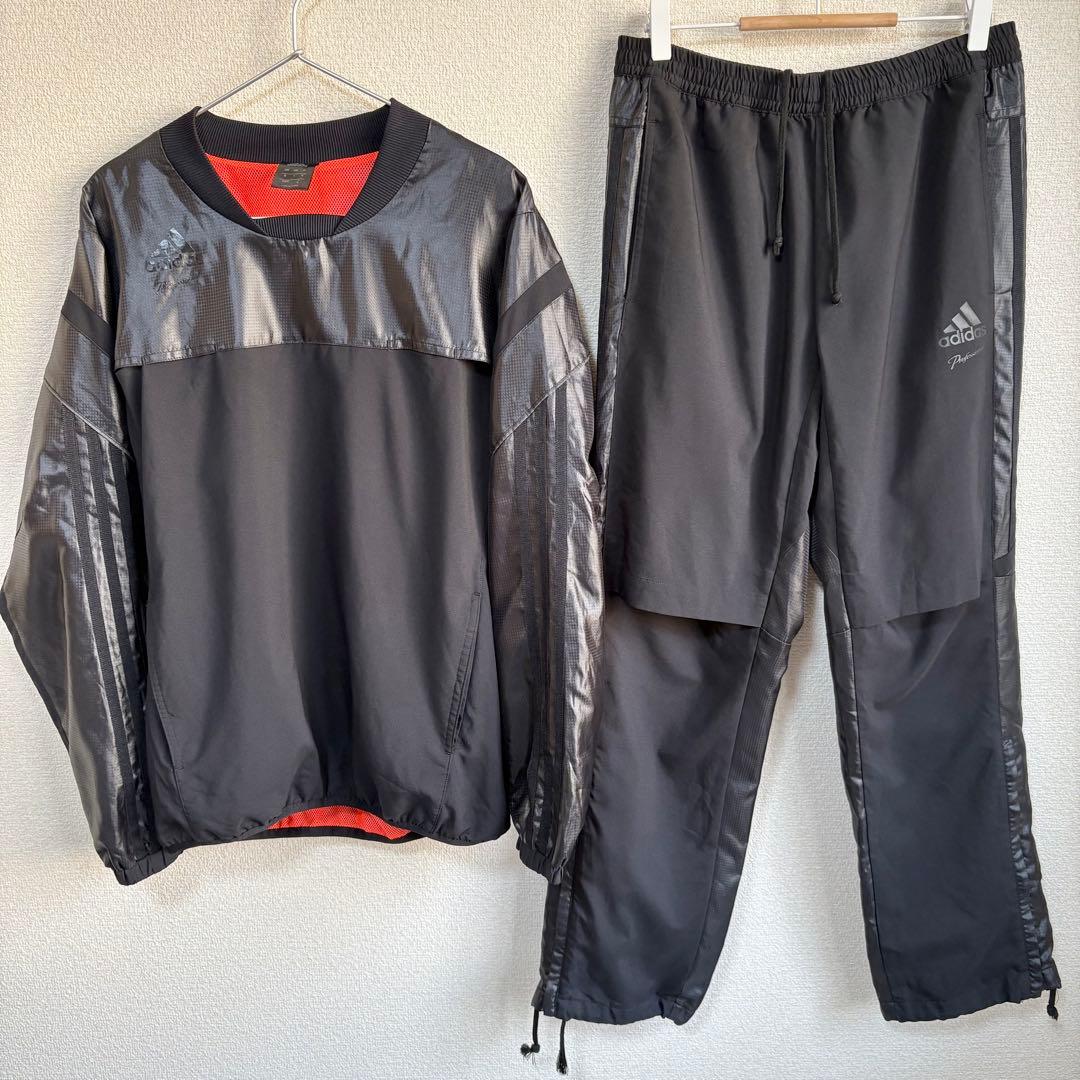 【美品】adidas professional ウィンドブレーカー L