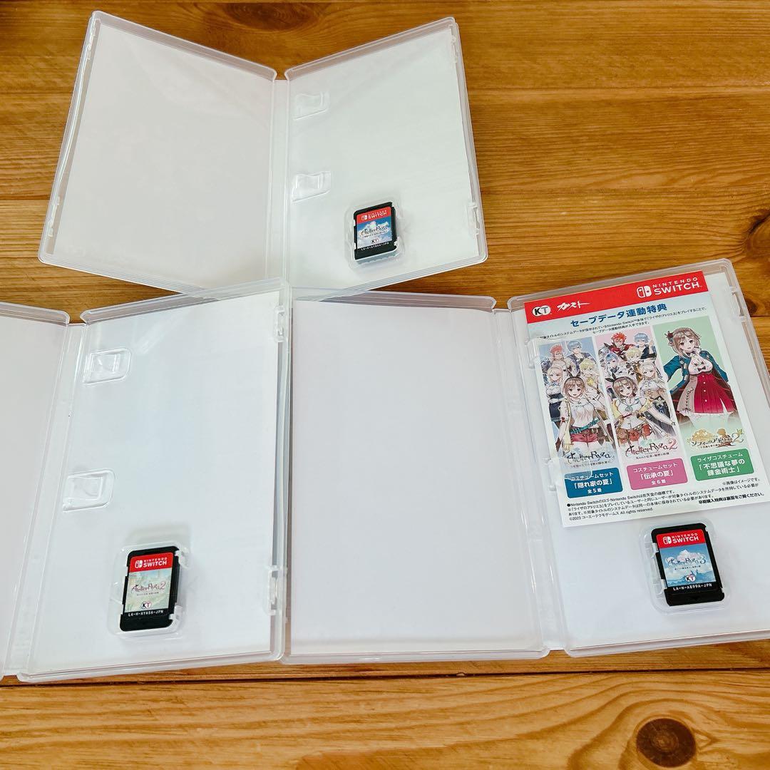 Nintendo Switch ライザのアトリエ1.2.3セット