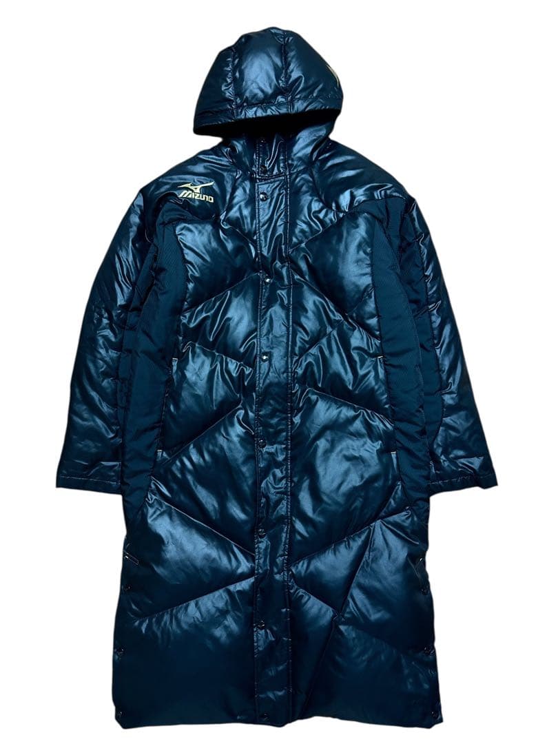 新品同様！ミズノダウンコート MIZUNO アウタージャケット サイズ S 黒