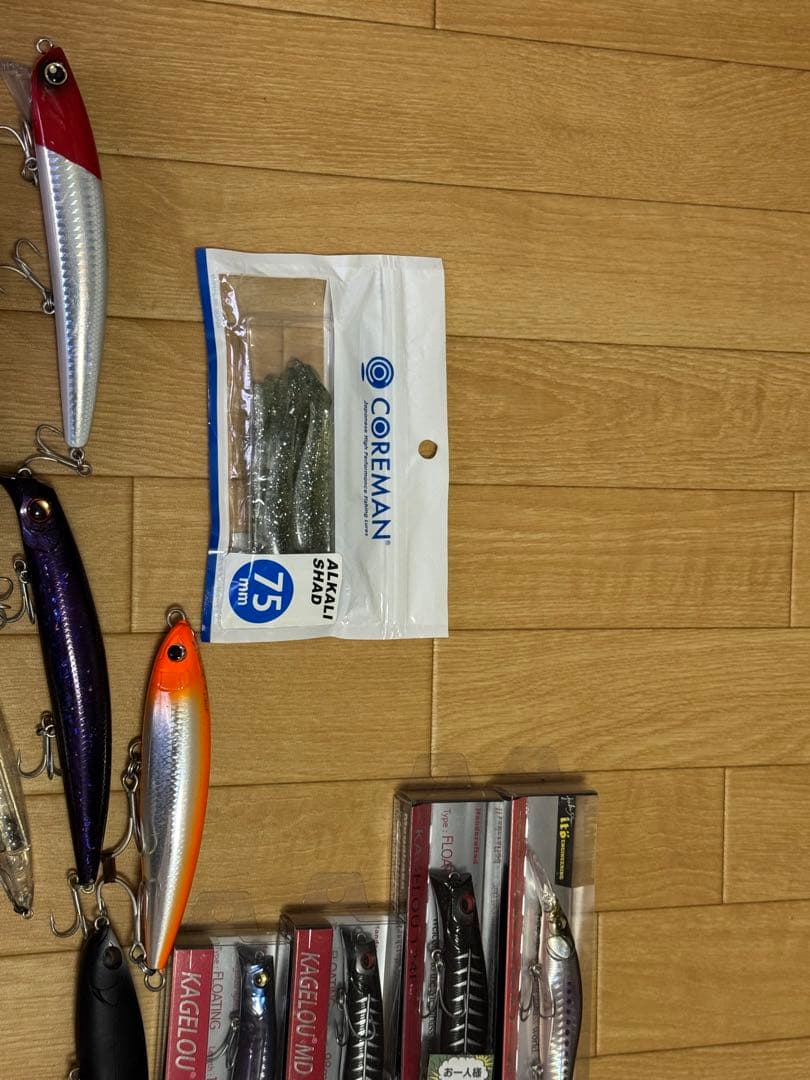 シーバス有名ルアーまとめ売り【77個】