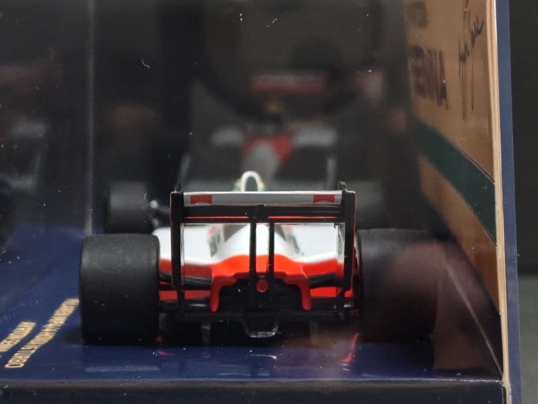 ミニチャンプス　1/43 マクラーレン　ホンダ　MP4/4 アイルトン・セナ