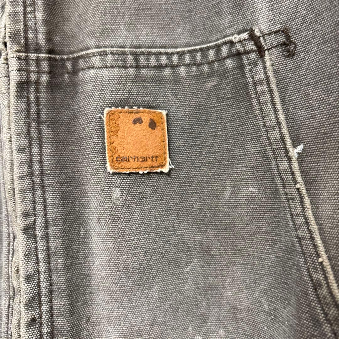 Carhartt フード付きグレーアウター