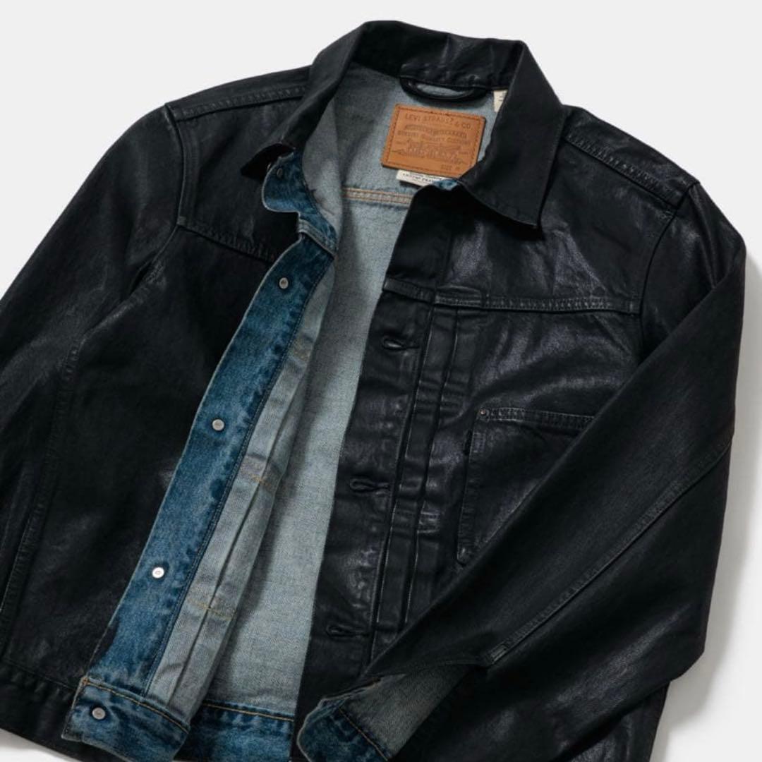 ジャケット・アウター Levi's BIOTOP TYPE 1 TRUCKERBLACKCOATING